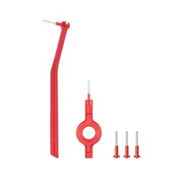 CEPILLO INTERDENTAL CURAPROX 07 PAQUETE DE 5 (ROJO)