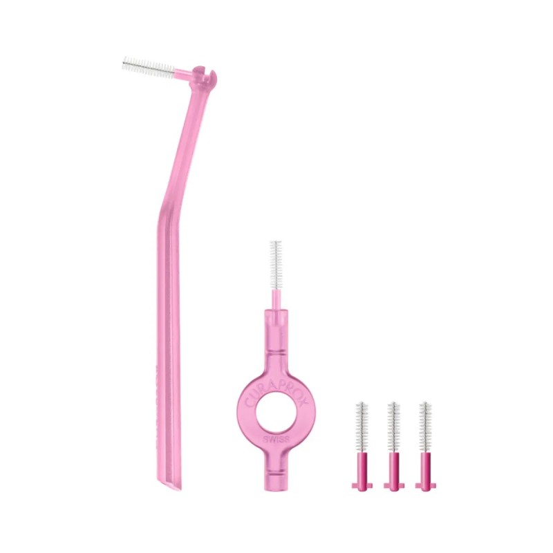 CEPILLO INTERDENTAL CURAPROX 08 PAQUETE DE 5 (ROSADO)