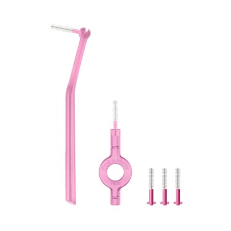 CEPILLO INTERDENTAL CURAPROX 08 PAQUETE DE 5 (ROSADO)