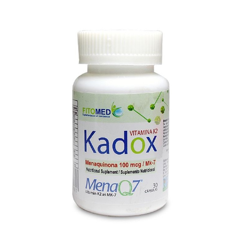 KADOX VITAMINA K2 MENAQUINONA 100MCG/MK-7 60 CÁPSULAS