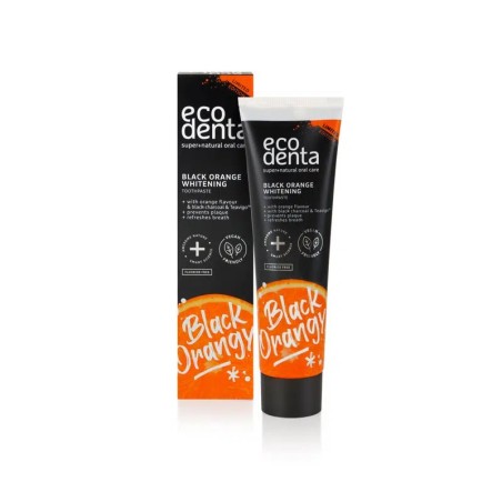 PASTA DENTAL BLACK ORANGE WHITENING