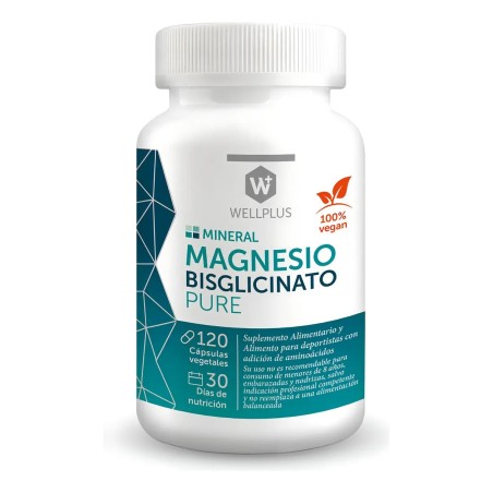 MAGNESIO BISGLICINATO PURE 120 CÁPSULAS